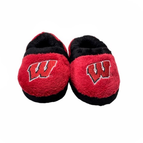 NWOT Wisconsin Badgers Toddler Slippers Size Small (5-6) - Picture 13 of 13
